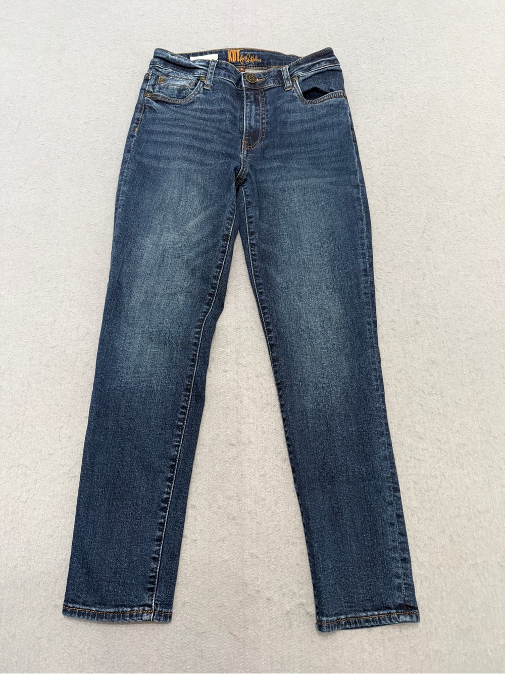 Women’s KUT from the Kloth Katy High Rise Ankle Straight Jeans Size 0
